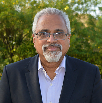 A picture of Madhukar Kamath, the Chairperson of the Governing Council of MICA.