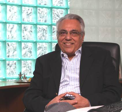 A picture of Diwan Arun Nanda, Chairman and Managing Director of Rediffusion, India.